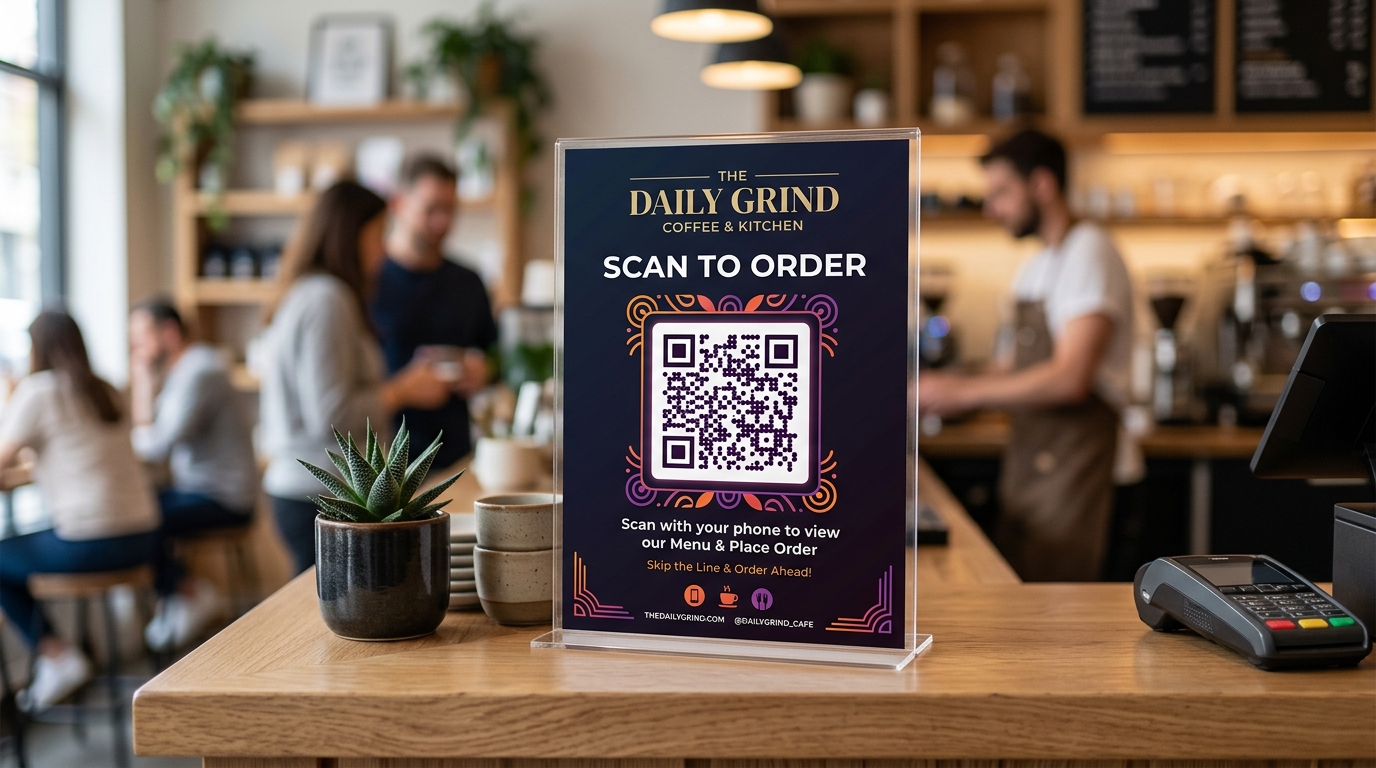 Custom QR Poster