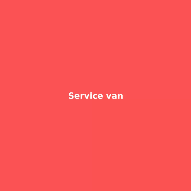 Service van