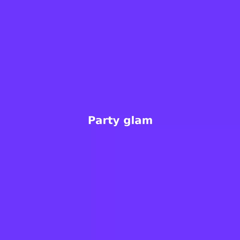 Party makeup