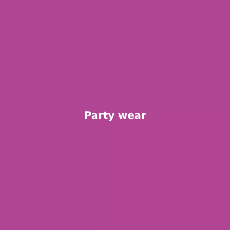 Party wear designs