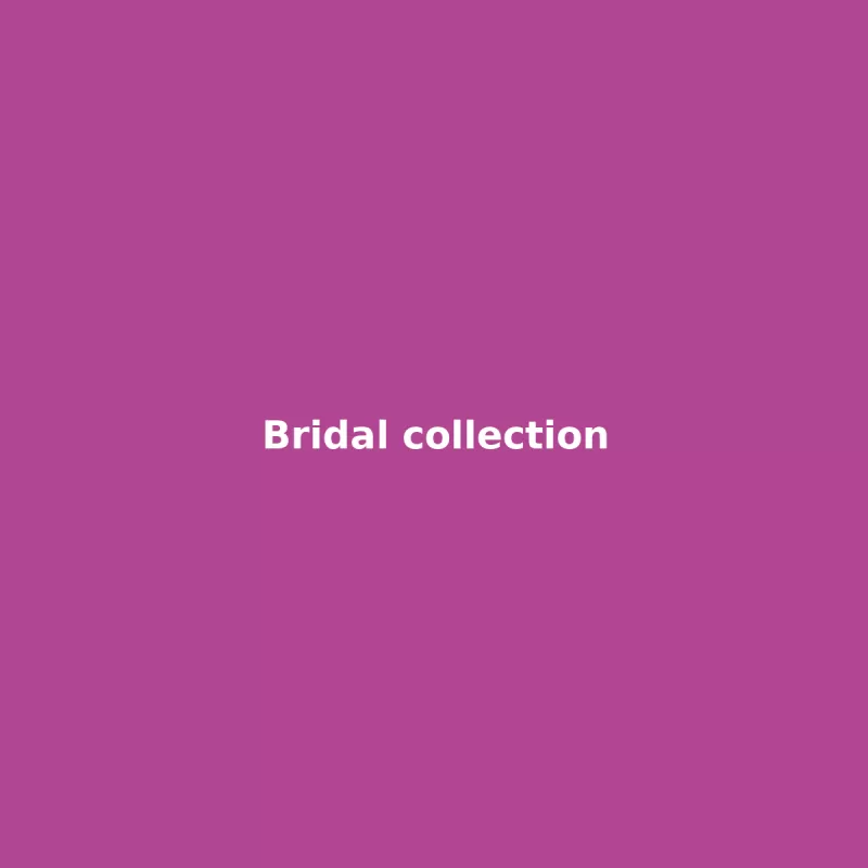 Bridal wear collection