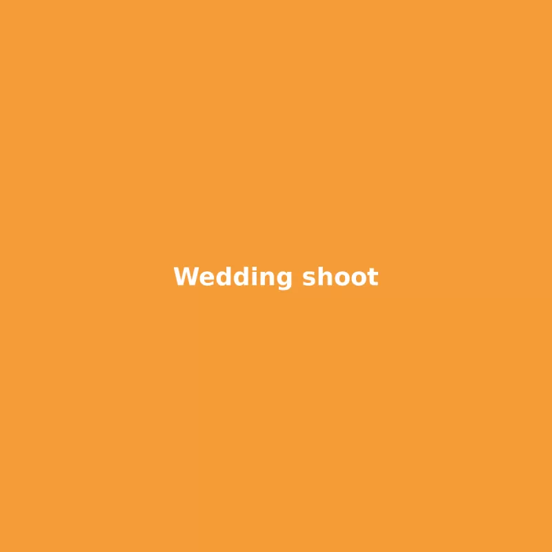 Wedding shoot