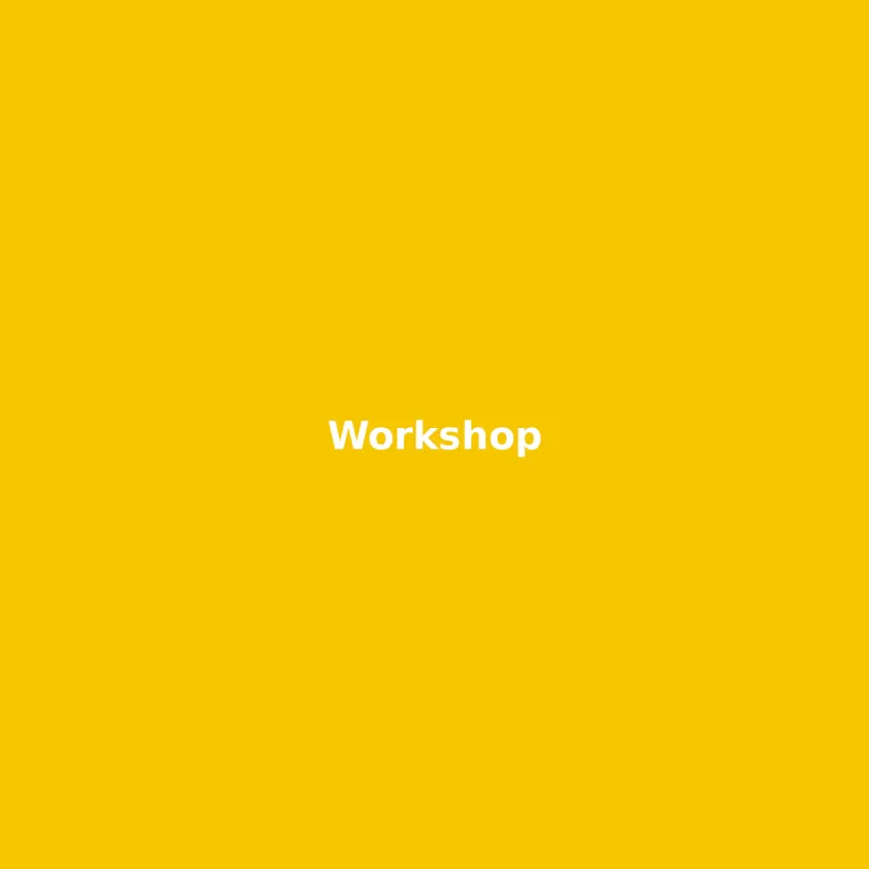Jewellery workshop