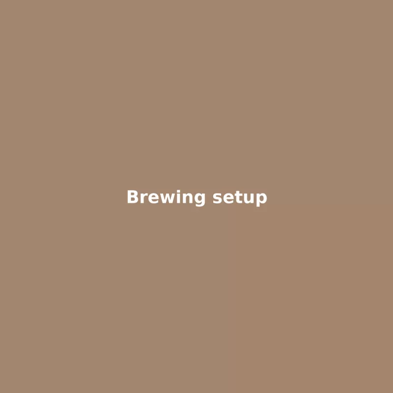 Brewing setup