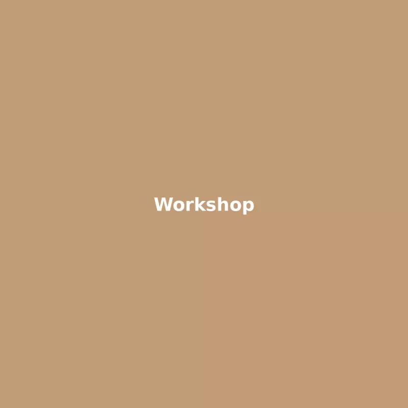 Leather workshop