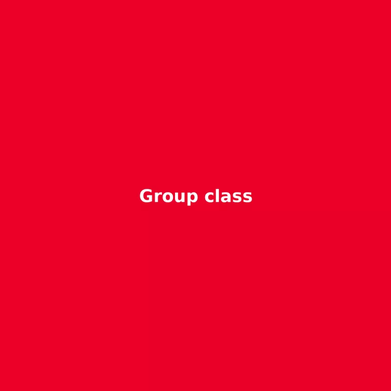 Group workout class