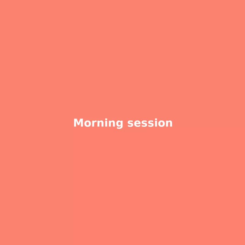 Morning session