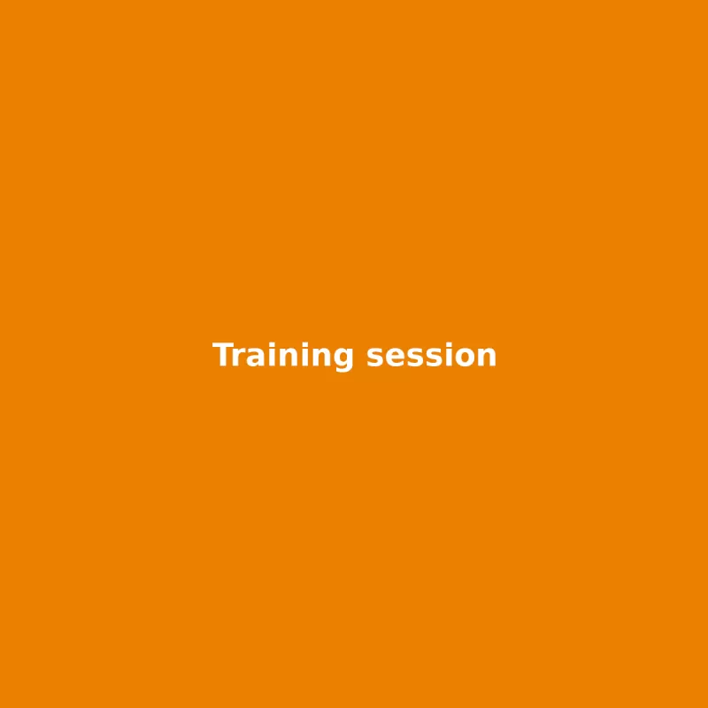 Training session