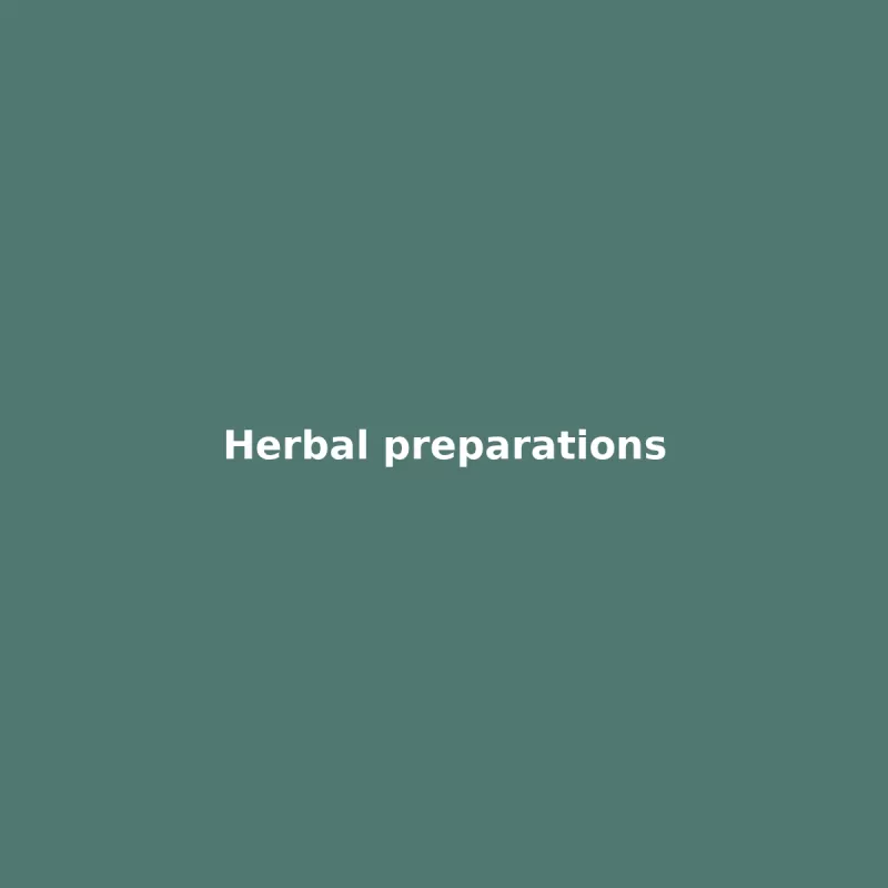 Herbal preparations