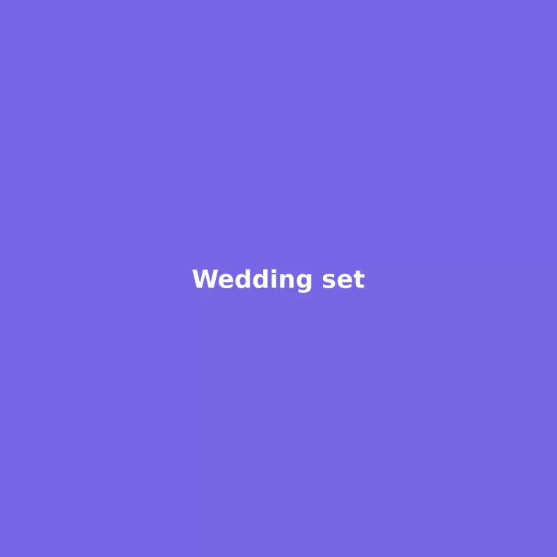 Wedding set