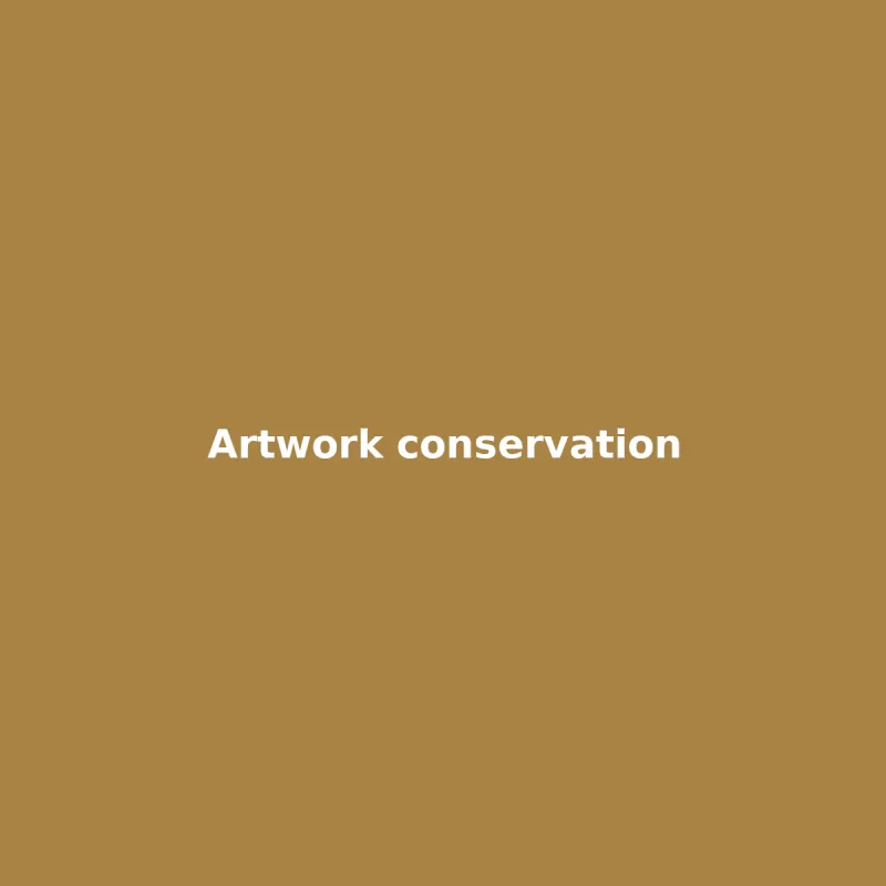 Artwork conservation