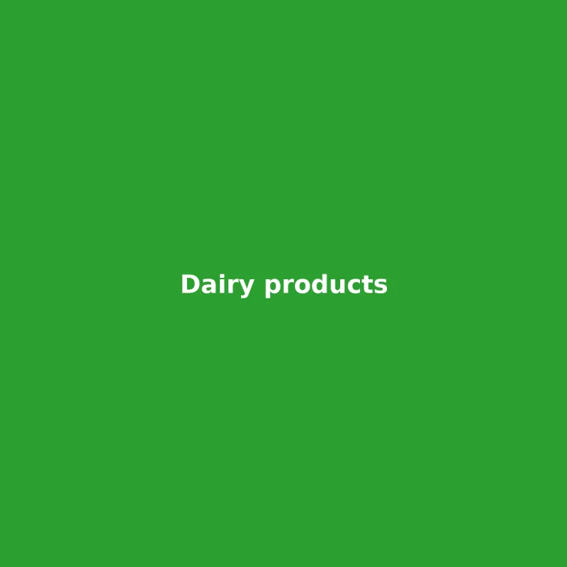 Dairy products