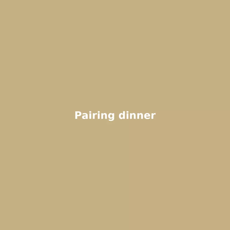 Pairing dinner